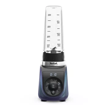 Tefal Blend Up BL19H4F0 blenderis 0,85 L Galda blenderis 1000 W Zils, Caurspīdīgs