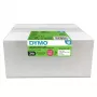 Etiķešu ruļļi Dymo 2223589 — baltas papīra etiķetes 5,4 × 2,5 cm, 500 etiķetes/rullī, 12000 etiķetes/iepakojumā, FSC