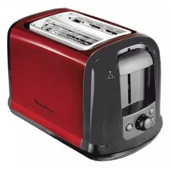 Tosteris Moulinex LT261D 2 šķēlēm 850 W Melns Sarkans