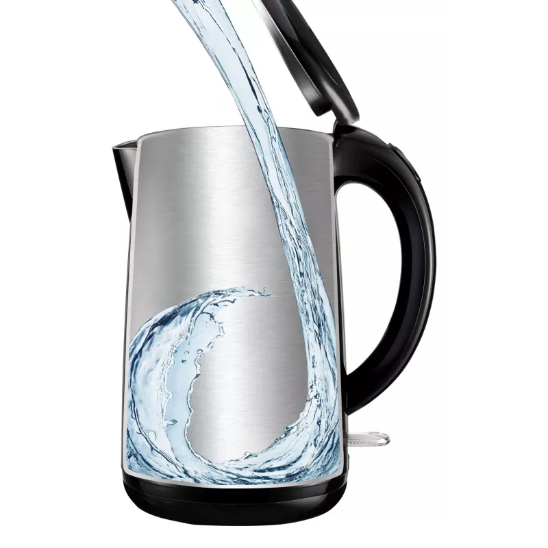 Tefal Safe'Tea KO2608 elektriskā tējkanna 1,7 L 1800 W Melna