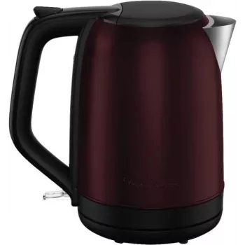 Elektriskā tējkanna MOULINEX BY5S05E0 1.7 L 2400 W Melna/Burgundijas nerūsējošais tērauds