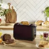 Tosteris MOULINEX LT5S05E0 — 2 šķēlēm, 1300 W, nerūsējošā tērauda korpuss, melns/sarkans