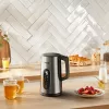 Tefal Selection KI871DE0 elektriskā tējkanna 1.7 L 1500 W Melna, Nerūsējošais tērauds