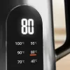 Tefal Selection KI871DE0 elektriskā tējkanna 1.7 L 1500 W Melna, Nerūsējošais tērauds