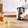 Tefal Selection KI871DE0 elektriskā tējkanna 1.7 L 1500 W Melna, Nerūsējošais tērauds