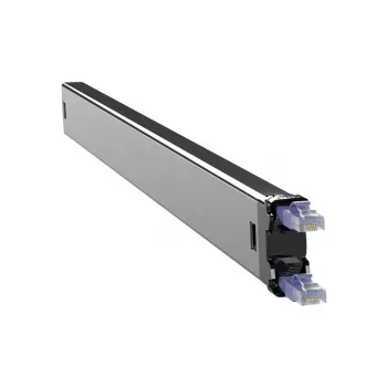 PATCHBOX C60STPXC6XXX1V kabeļu organizators Plaukts Kabeļu tekne Melna, Sudraba, Violeta 1 gab.