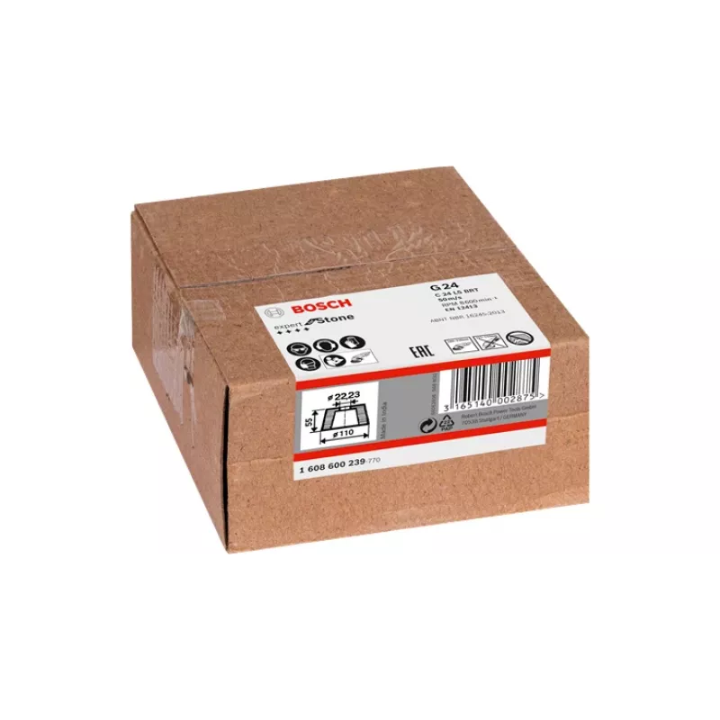 Bosch 1608600239 koniskā slīpripa akmenim, 90 x 110 x 55 mm