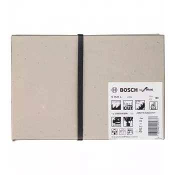 Bosch 2608650698 zobenzāģa asmens ar augstu oglekļa saturu (HCS) 100 gab.
