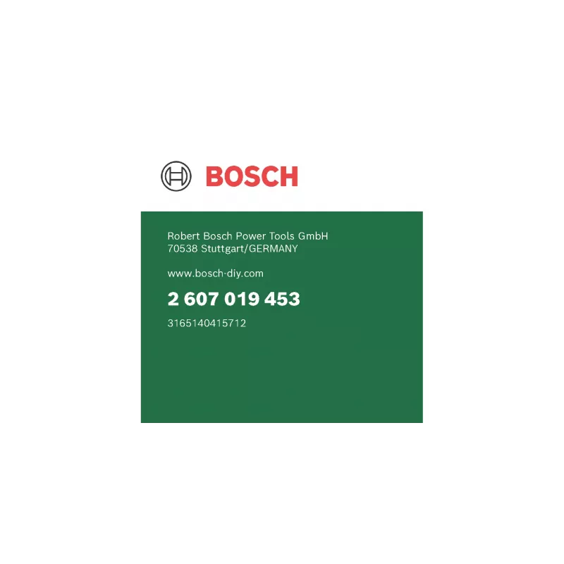 Bosch 2 607 019 453 skrūvgrieža uzgaļu komplekts