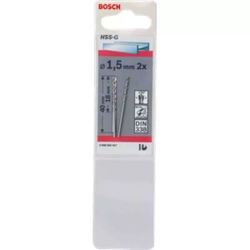 Urbja uzgalis Bosch 1.5 mm spirālveida 1 gab. – modelis 2 608 585 907