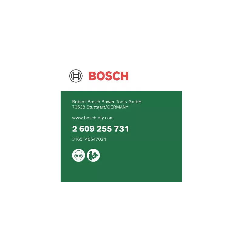 Putekļu kaste Bosch 2609255731 PKS 55 A/66/66 AF — putekļu savākšanas piederums
