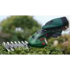 Bosch Isio bezvada zāles šķēres 8 cm 3.6 V Melna, Zaļa