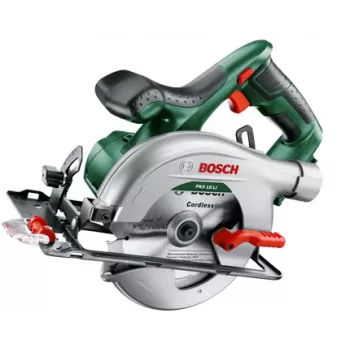 Bosch PKS 18 LI 15 cm melna, zaļa, nerūsējošais tērauds 3800 apgr./min.