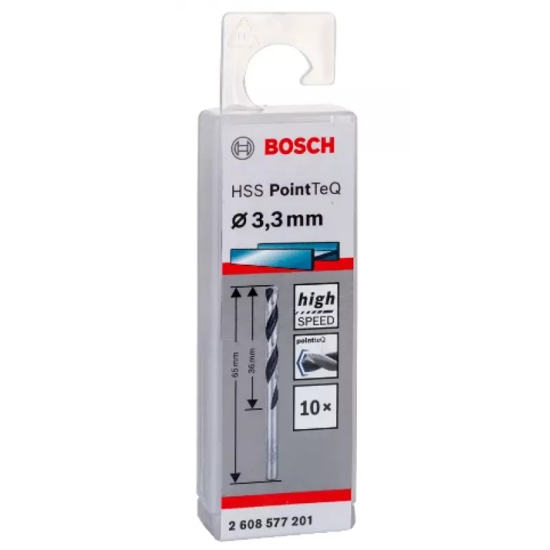 Vīturbjmašīnas uzgalis Bosch HSS PointTeQ 3,3 mm