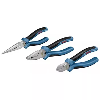 Knaibles komplekts Bosch 1 600 A01 6BG Hroma-vanādija tērauds Gumijas rokturis