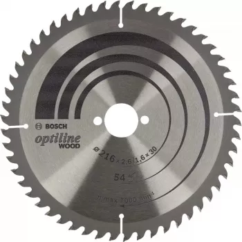 Apļveida zāģa asmens Bosch 2608838411 21.6 cm 1 gab.