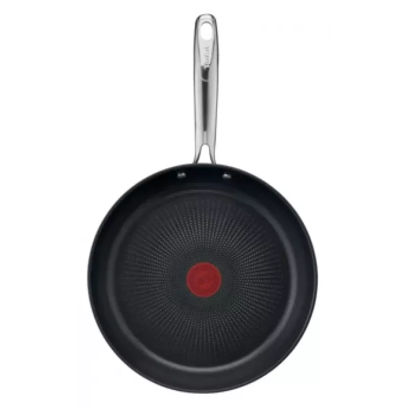 Universāla panna Tefal DUETTO+ G7320434 24 cm — nerūsējošais tērauds, bez PFOA, melna