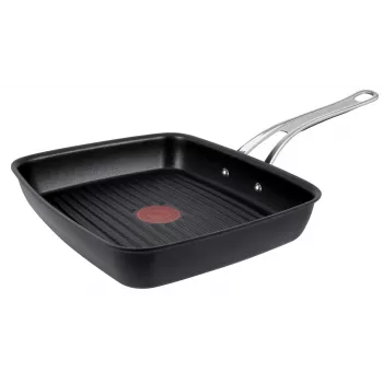 Tefal Jamie Oliver E24541 kvadrātveida 2,5 l melns cepšanas trauks — dibena Ø 17,5 cm, izmērs 290×458 mm