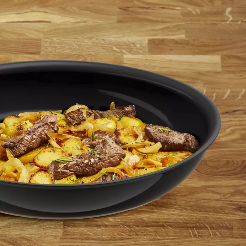 Tefal Change Melns C4760425 panna visam nolūkam apaļa
