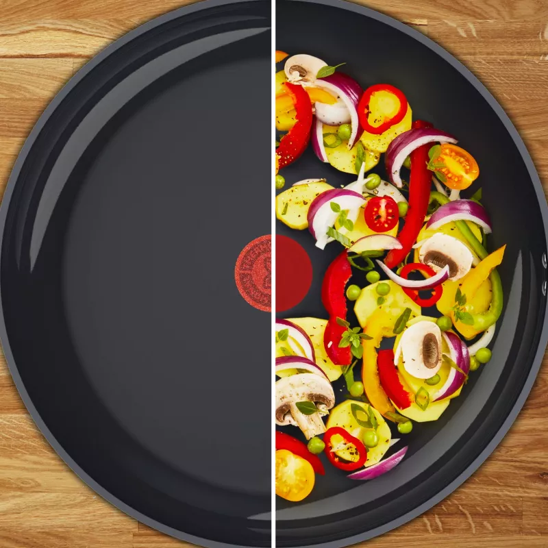 Tefal Change Melns C4760625 panna Daudzpusīga panna Apaļa