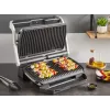 Kontaktgrils Tefal Optigrill+ XL GC727D10 — 2000 W, taisnstūra metāla korpuss, 445×365×175 mm