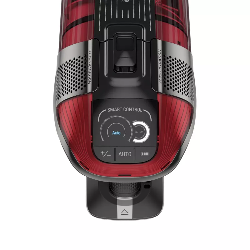 Rowenta RH98A8 2-in-1 stick vacuum baterija Dry Bagless 0.9 L 320 W Red, pelēka