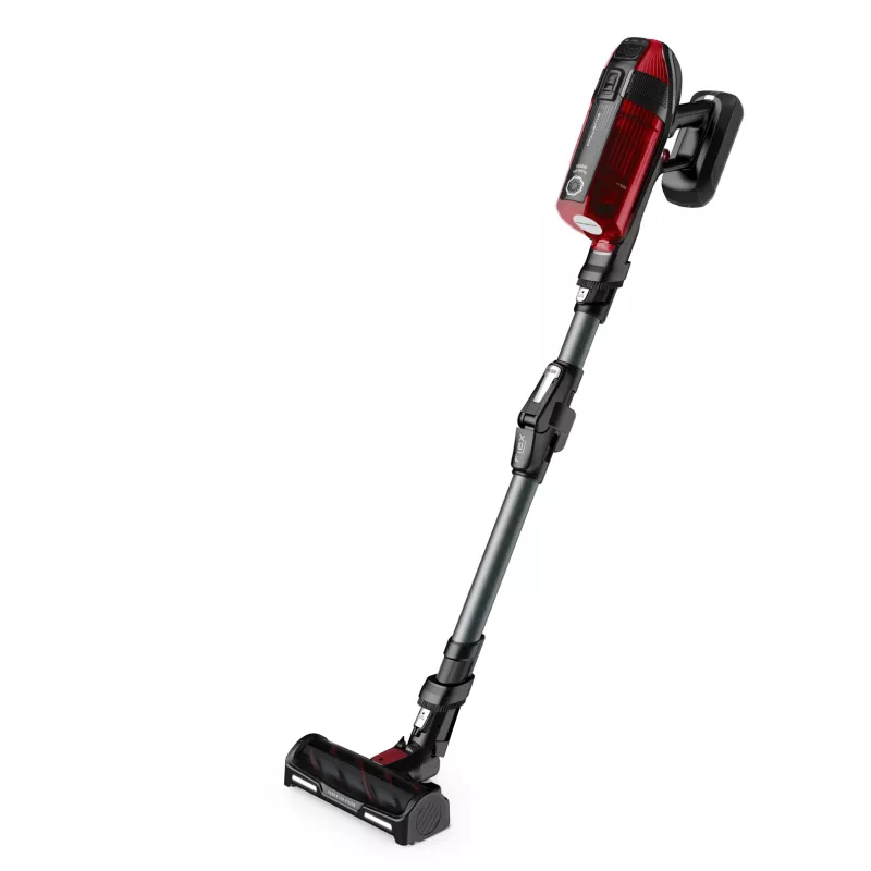 Rowenta RH98A8 2-in-1 stick vacuum baterija Dry Bagless 0.9 L 320 W Red, pelēka