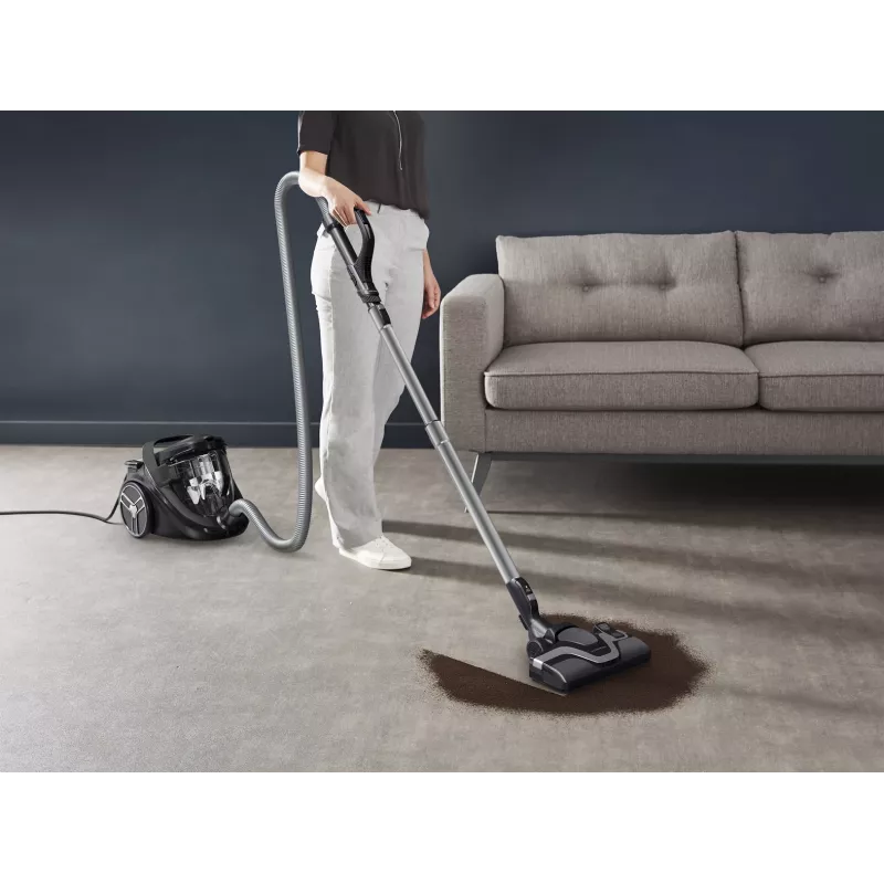 Cilindra putekļsūcējs Rowenta Silence Force RO7935 — 500 W, bezmaisa cikloniskais, 2,5 L, HEPA, 59 dB