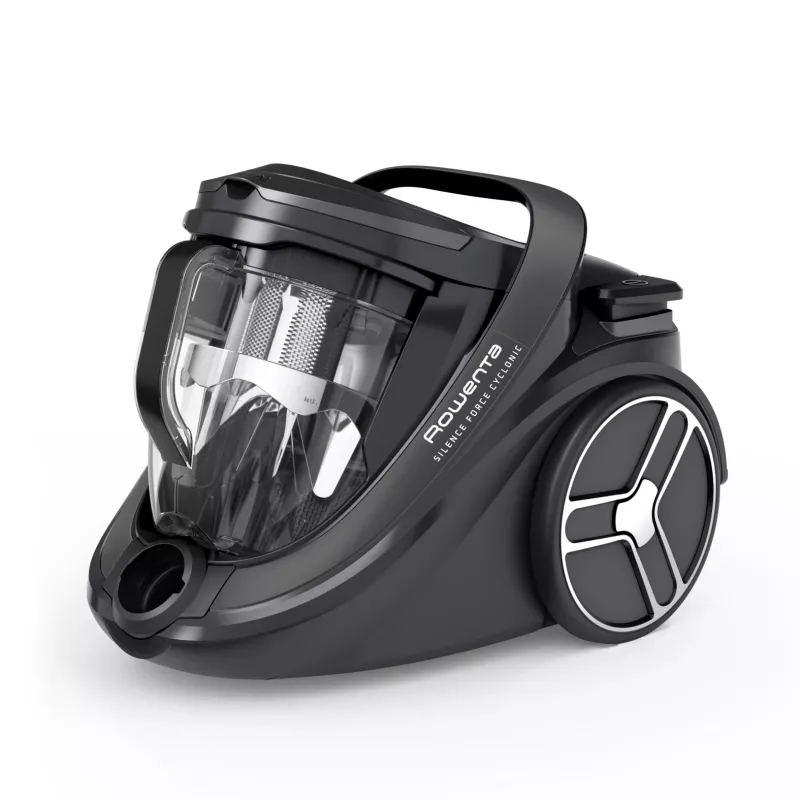 Cilindra putekļsūcējs Rowenta Silence Force RO7935 — 500 W, bezmaisa cikloniskais, 2,5 L, HEPA, 59 dB
