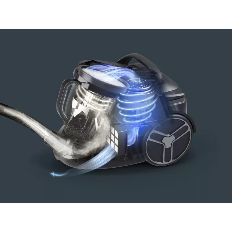 Cilindra putekļsūcējs Rowenta Silence Force RO7935 — 500 W, bezmaisa cikloniskais, 2,5 L, HEPA, 59 dB