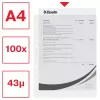 Esselte plastikāta kabatiņas A4 – Economy –, 210 x 297 mm (A4), caurspīdīgas, polipropilēns (PP), portretorientācija, augšējā atvere, 230 mm