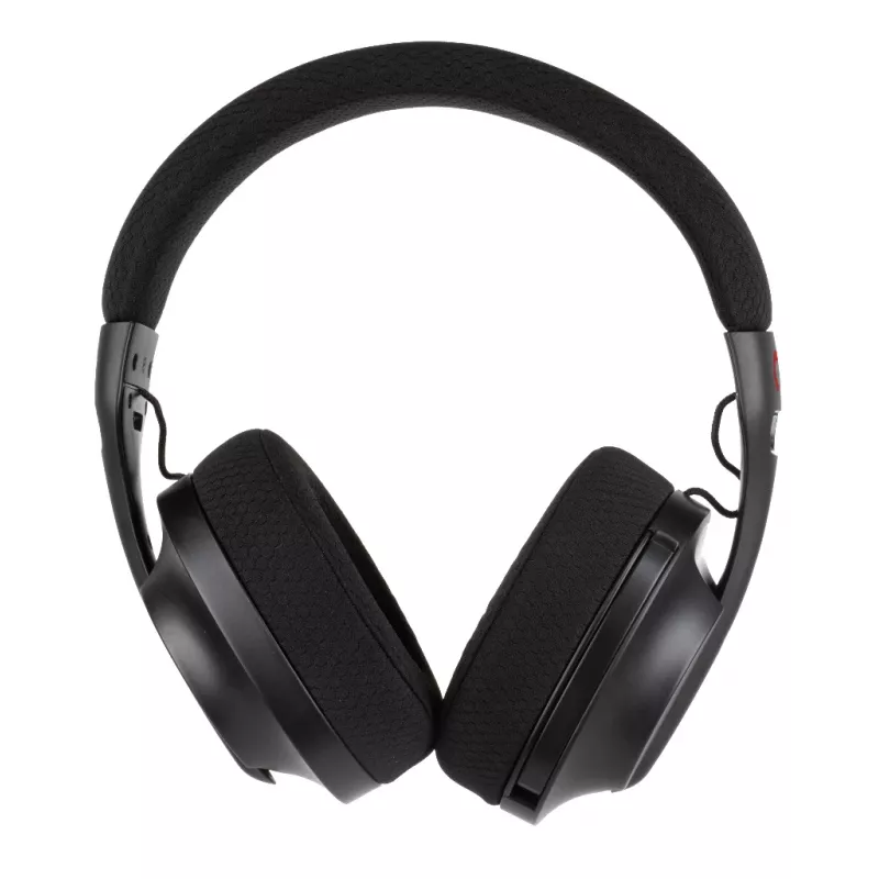 Konix PULSAR austiņas ar vadu un bezvadu savienojamību, galvas lentes, spēlēm, USB Type-C, Bluetooth, melnas