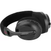 Konix PULSAR austiņas ar vadu un bezvadu savienojamību, galvas lentes, spēlēm, USB Type-C, Bluetooth, melnas