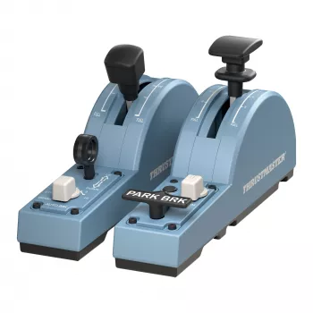 Thrustmaster TCA Quadrant Add-On Airbus Edition Melns, Blue Flight Sim PC