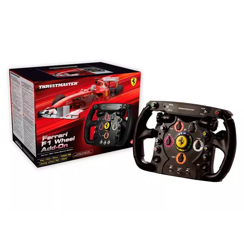 Thrustmaster Ferrari F1 Melns RF stūres rats analogs PC, PlayStation 4, PlayStation 5, Playstation 3, Xbox