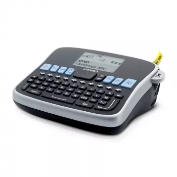 DYMO LabelManager galda etiķešu printeris | 360D uzlādējams rokas etiķešu printerisViegli lietojamsViena pieskāriena viedie taustiņiQWERTY tastatūraLiels displejs | Mājas un biroja organizēšanai