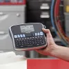 DYMO LabelManager galda etiķešu printeris | 360D uzlādējams rokas etiķešu printerisViegli lietojamsViena pieskāriena viedie taustiņiQWERTY tastatūraLiels displejs | Mājas un biroja organizēšanai