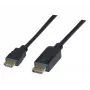 Hypertec 128164-HY video kabeļa adapteris 3 m DisplayPort HDMI melns
