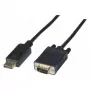 Hypertec 128213-HY video kabeļa adapteris 2 m VGA (D-Sub) DisplayPort Melns