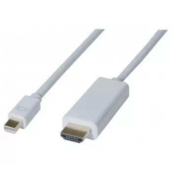 Hypertec 128418-HY video kabeļa adapteris 2 m Mini DisplayPort HDMI Balts