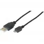 Hypertec 149691-HY USB kabelis USB 2.0 1 m USB A Micro-USB B Melns