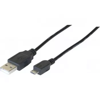 Hypertec 149692-HY USB kabelis USB 2.0 2 m USB A Micro-USB B Melns