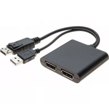 Video dalītājs Hypertec 250201-HY 2x DisplayPort 4K Ultra HD