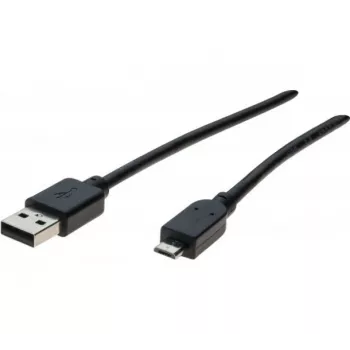 Hypertec 352453-HY USB kabelis USB 2.0 1 m USB A Micro-USB B Melns