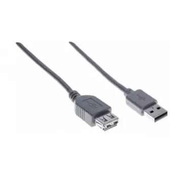 Hypertec 532411-HY USB kabelis USB 2.0 0,6 m USB A melns