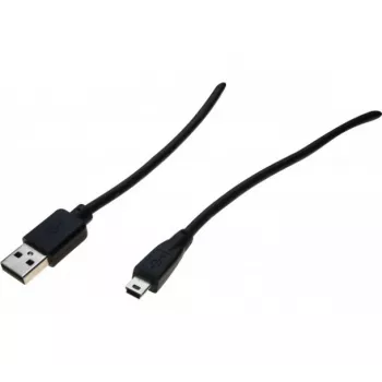 Hypertec 532417-HY USB kabelis USB 2.0 3 m USB A Mini-USB B Melns