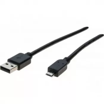 Hypertec 532452-HY USB kabelis USB 2.0 0.5 m USB A Micro-USB B Melns