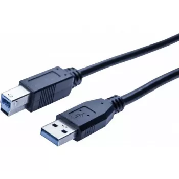 Hypertec 532467-HY USB kabelis USB 3.2 Gen 1 (3.1 Gen 1) 1,8 m USB A USB B Melns