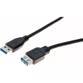 Hypertec 532472-HY USB vads USB 3.2 Gen 1 (3.1 Gen 1) 5 m USB A Melns