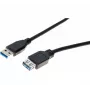 Hypertec 532472-HY USB vads USB 3.2 Gen 1 (3.1 Gen 1) 5 m USB A Melns